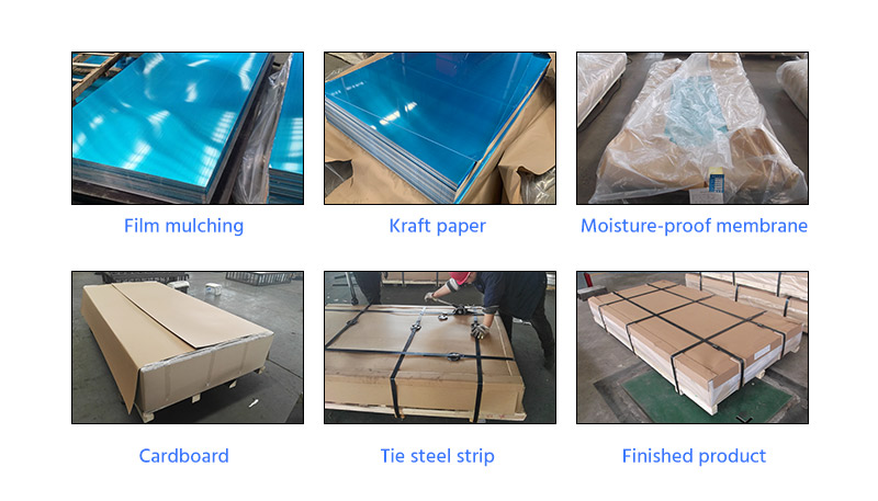 Chalco aluminum plate packaging and delivery