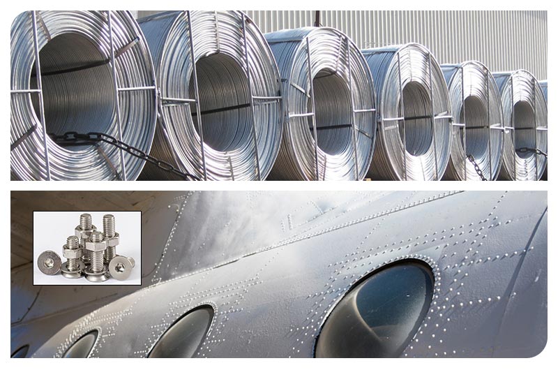 application of 2A10 aerospace aluminum wire