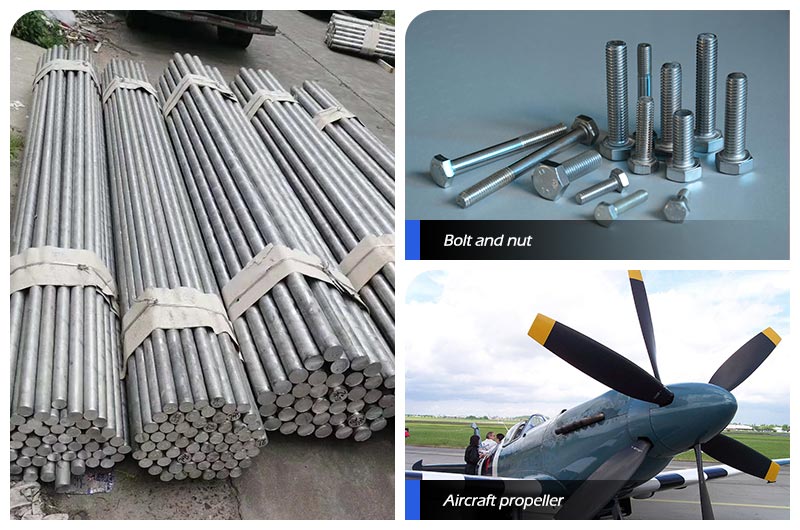Application of 1200 aviation aluminum forging rod