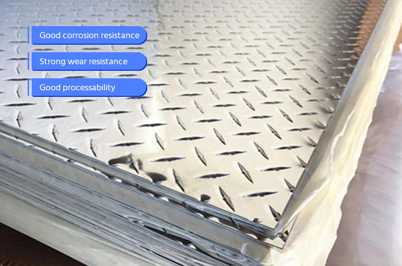 Features of 3003 aluminum tread checkered plate for oil tanker