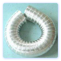 Aluminum coil for range hood air duct