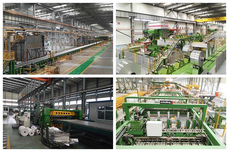 3003 aluminum plate production equipment