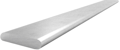 Barra plana de aluminio
