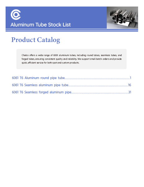 6061 Aluminum Tube
