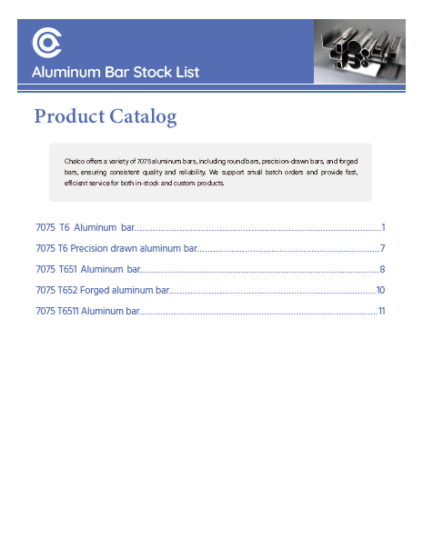 7075 Aluminum Bar