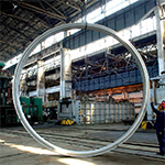 Forja de anillos laminados de aluminio de gran diámetro