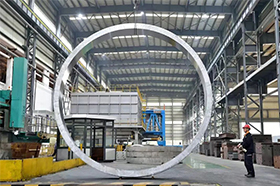 Large Diameter Aluminum Rolled Ring Forging
