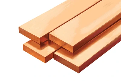 Solid copper busbar