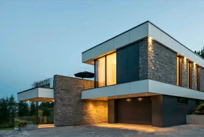 Outdoor curtain wall cooperation project