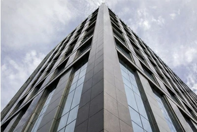 Outdoor curtain wall cooperation project