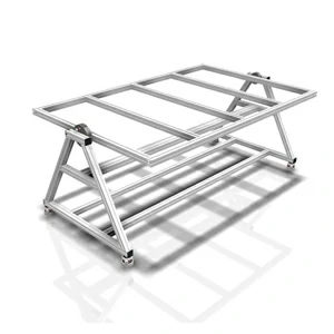 Aluminum structural parts and frames
