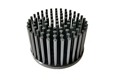 Black anodized pin-fin heat sink