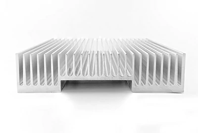Clear heatsink extrusions
