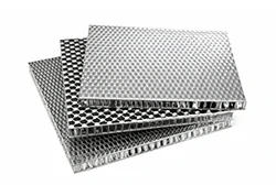 Embossed honeycomb sandwich panels