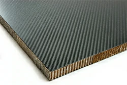 Carbon Fiber + Nomex Honeycomb Sandwich Panel