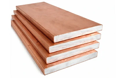 Large cross-section aluminum or copper-clad aluminum busbars (CCA)