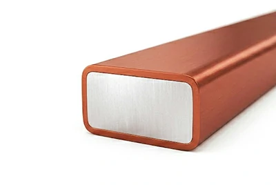 Enameled aluminum flat wire