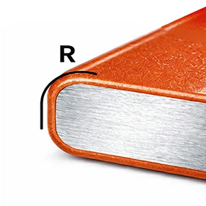 Conductor corner radius (R-angle design)