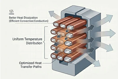 enameled aluminum flat wire advantages