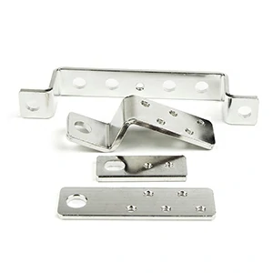bent tin plated aluminum busbar