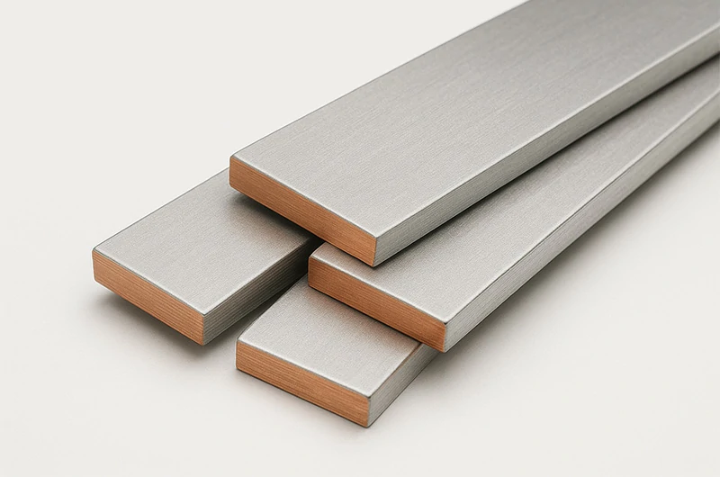 Nickel plated copper busbar