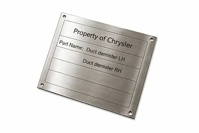 signage and branded exterior component