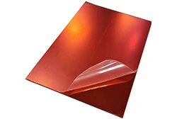 Red mirror aluminum