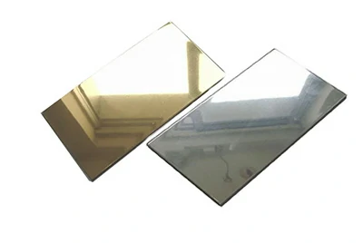 Mirror aluminum coil with glossy reflective finish