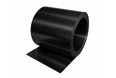 Black anodized aluminum coil