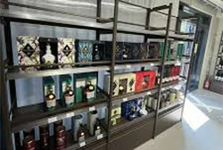 Display racks, display frames