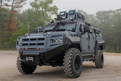 Light military vehicle armor protection