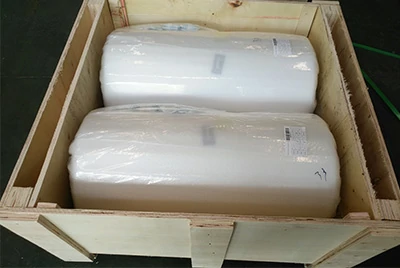 Export packaging for aluminum strip and foil rolls