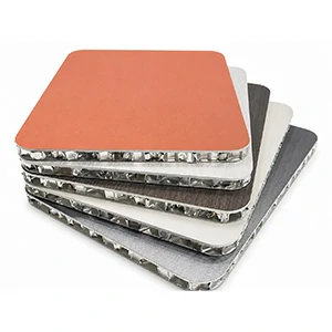 Color-coated stainless steel honeycomb panel