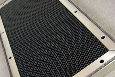 Electromagnetic Shielding and Waveguide Ventilation Structures