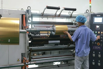 high-speed slitting machine for aluminum foil coil processing