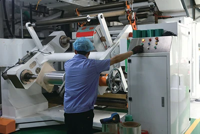 electronic shaft printing machine for coated aluminum foil printing