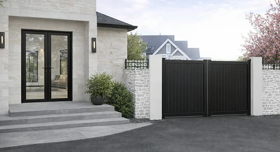 Double Swing Aluminum Door