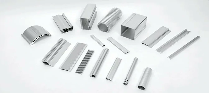 Aluminum profiles for curtain walls and extrusion capacity