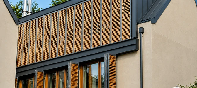 Perforated Aluminum Facade Sunshade