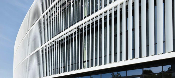 Aluminium Solar Shading Facades