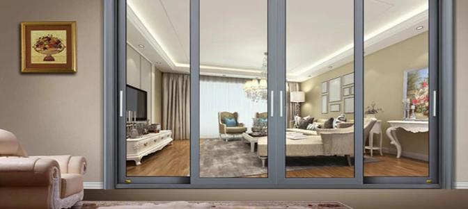 residential aluminum sliding glass door for patio balcony and living room opening