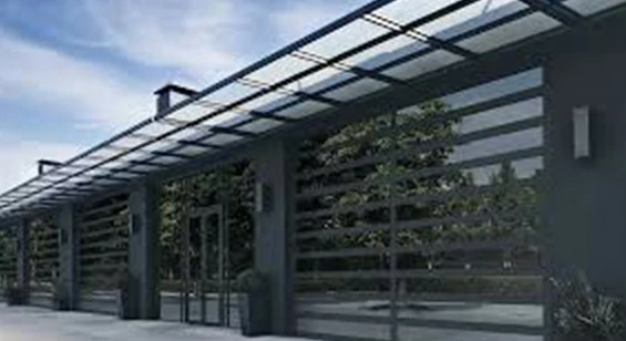 Thermal aluminum storefront system for exterior commercial shop front