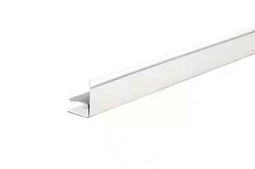 Aluminum F channel profile for glass fixing, trim and aluminum storefront framing