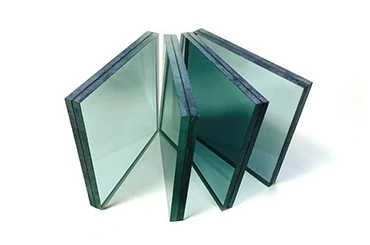 Laminated safety glass for commercial aluminum storefront systems