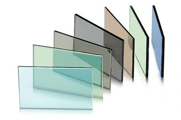 Tinted glass for commercial storefront shading and facade design