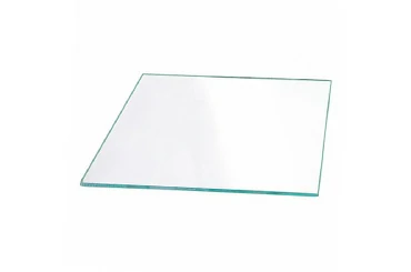 Clear glass for retail aluminum shop front display