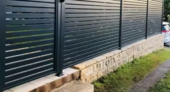 Concrete mount aluminum fence post for patios, hard surfaces and renovation fence projects
