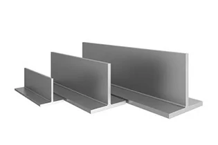 L-shaped aluminum corner post reinforcement profile for fence turns and boundary corners