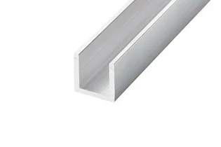 H-shaped aluminum reinforcement profile for stronger gate posts and structural fence support
