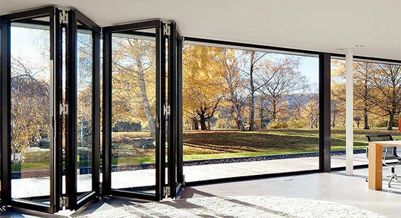 aluminum bifold doors